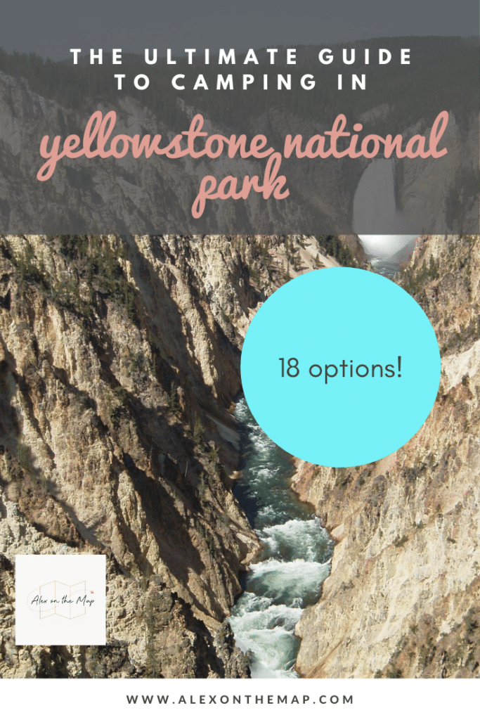 camping in yellowstone