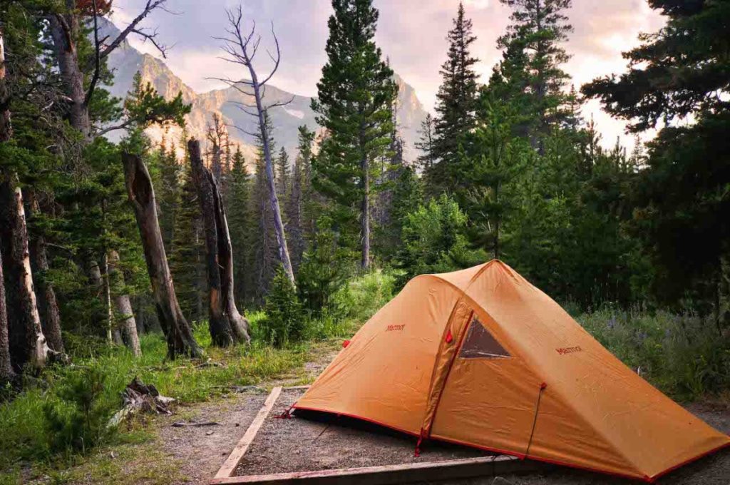 camping in glacier national park
