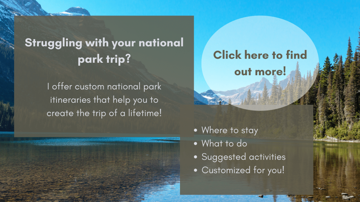 custom national park itinerary