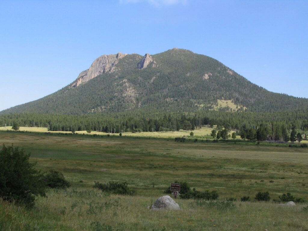 beaver meadows in rocky mountain national park
