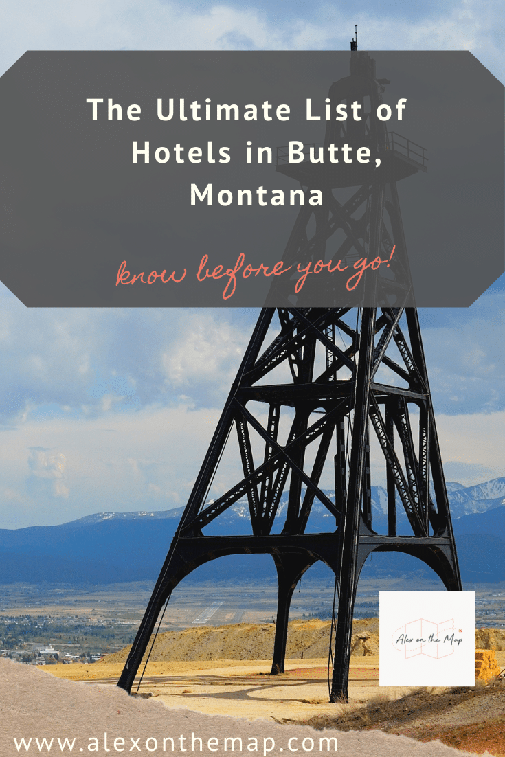 butte montana hotels