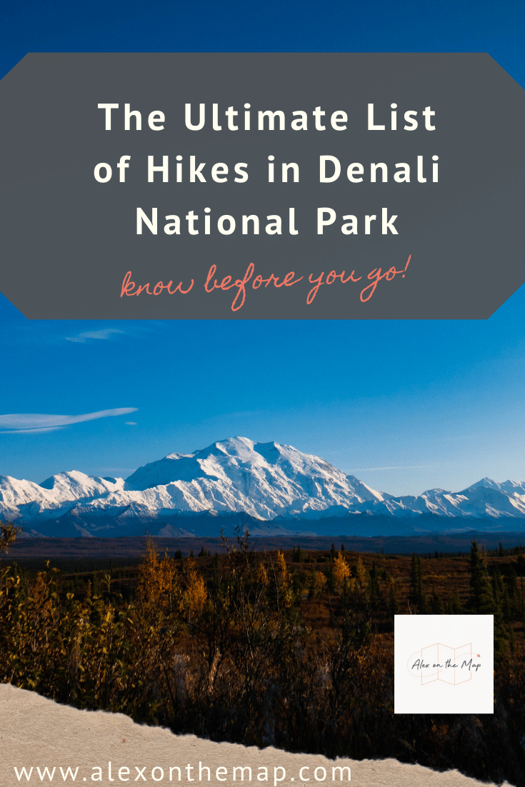 best hikes in denali national park