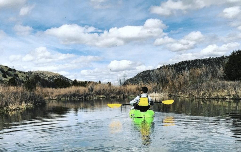 kayaking near bozeman
