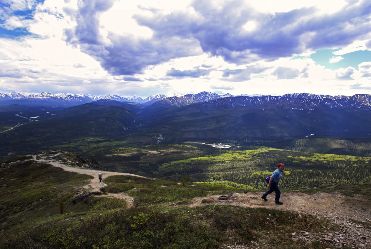 hiking in denali