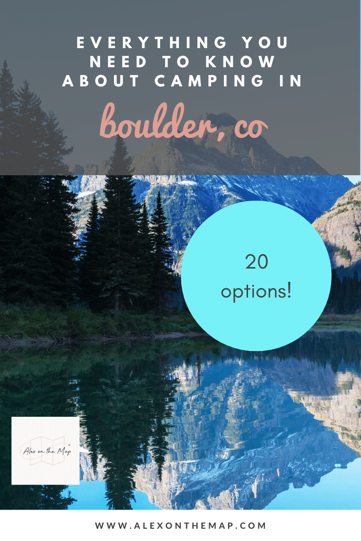 boulder co campgrounds