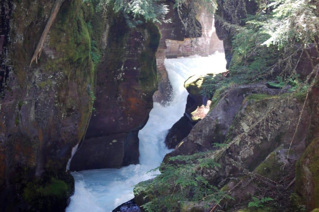 avalanche lake gorge