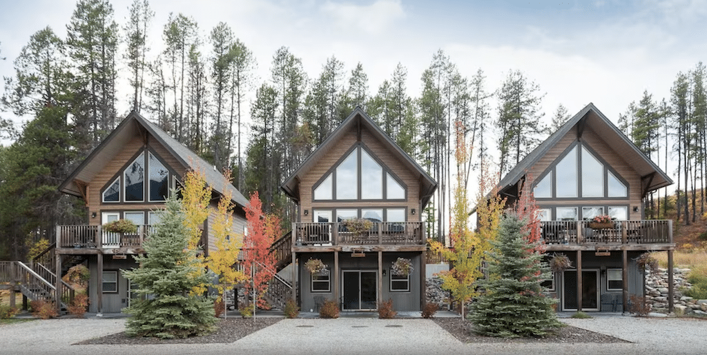 beautiful chalet near glacier national park