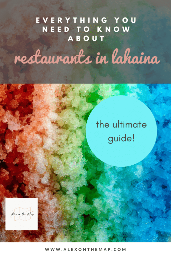 restaurants in lahaina