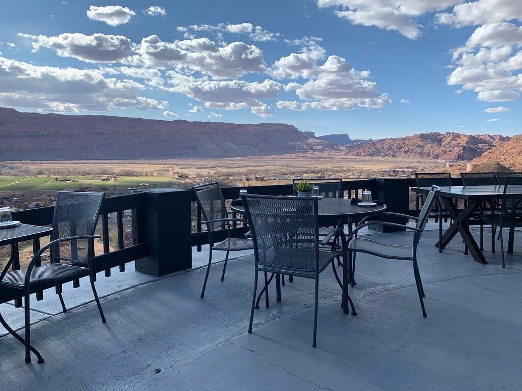 sunset grill in moab