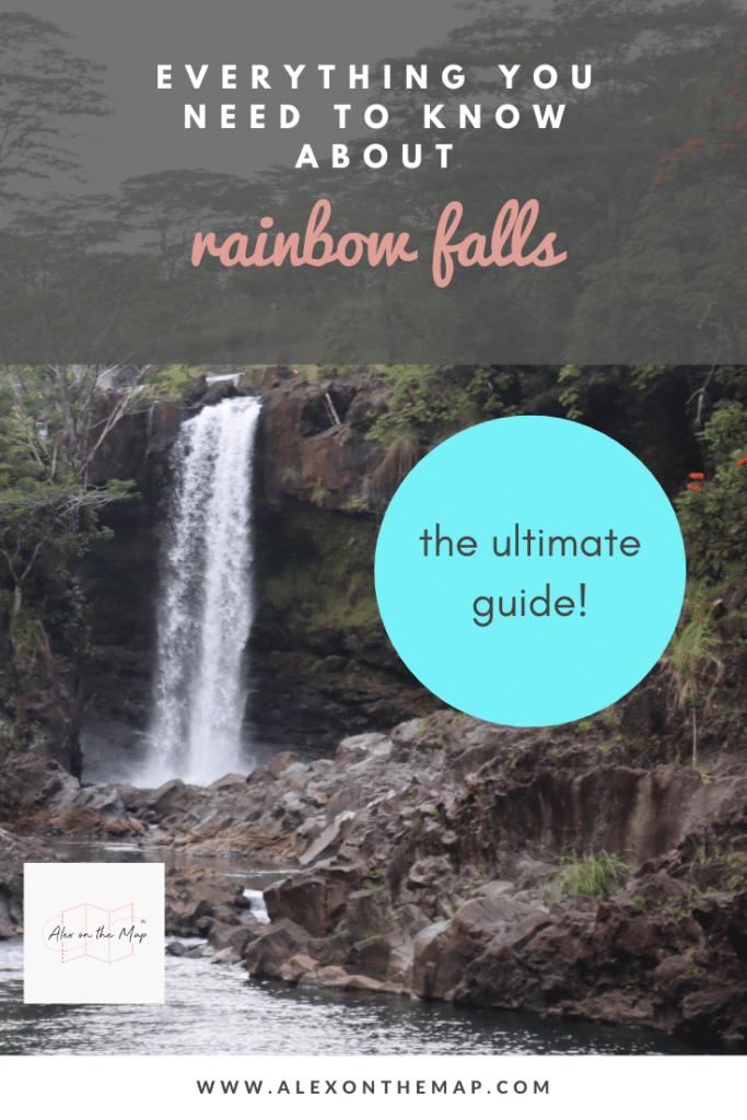 rainbow falls on the big island