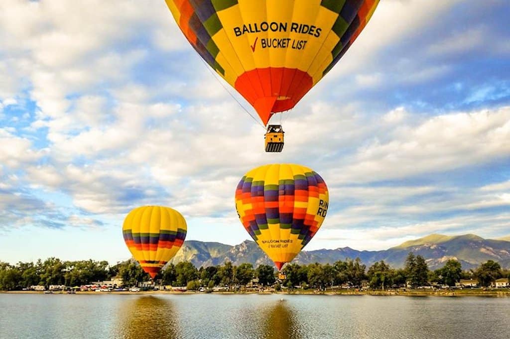 colorado springs hot air balloon ride