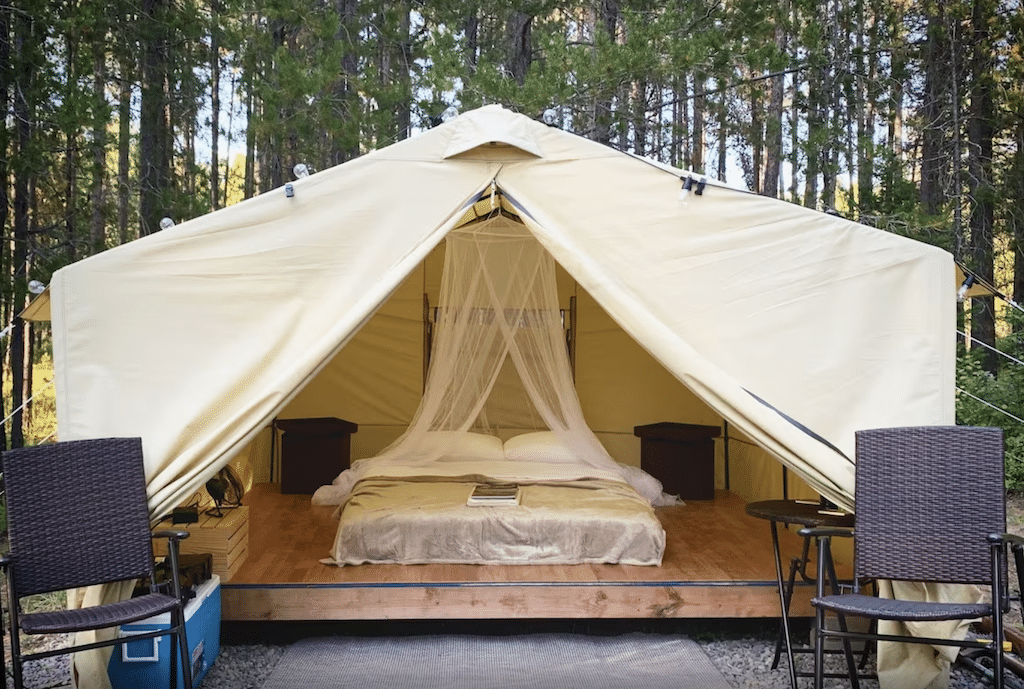 glamping in montana