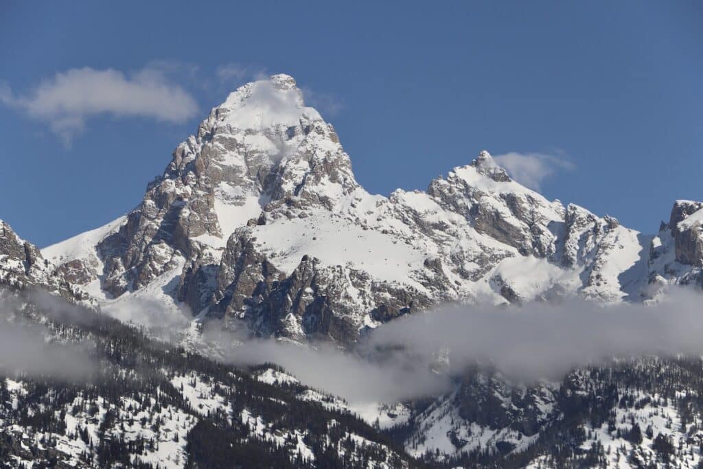 grand teton national park in winter
