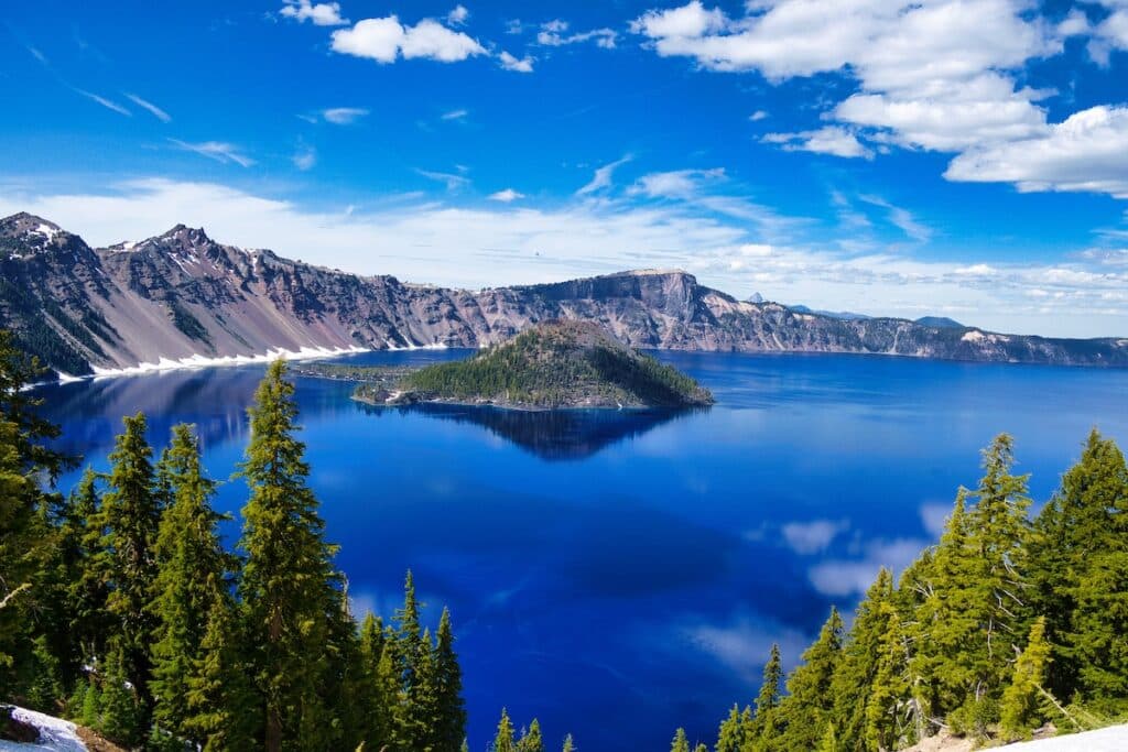 crater lake national park--one of the best national parks for spring