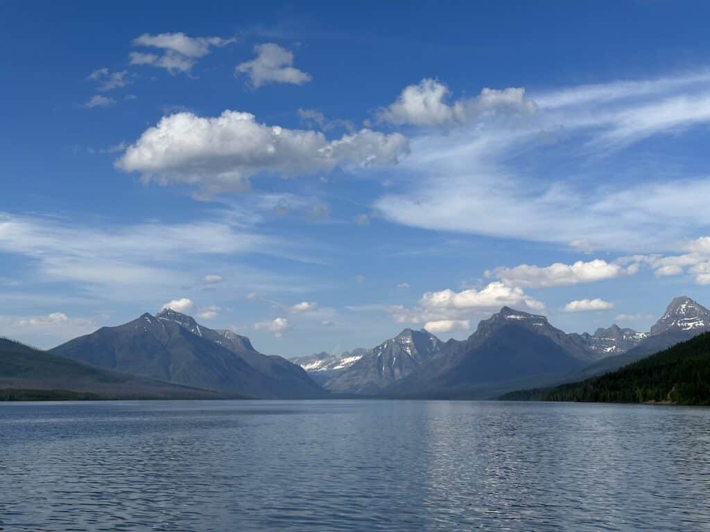 lake mcdonald in glacier national park