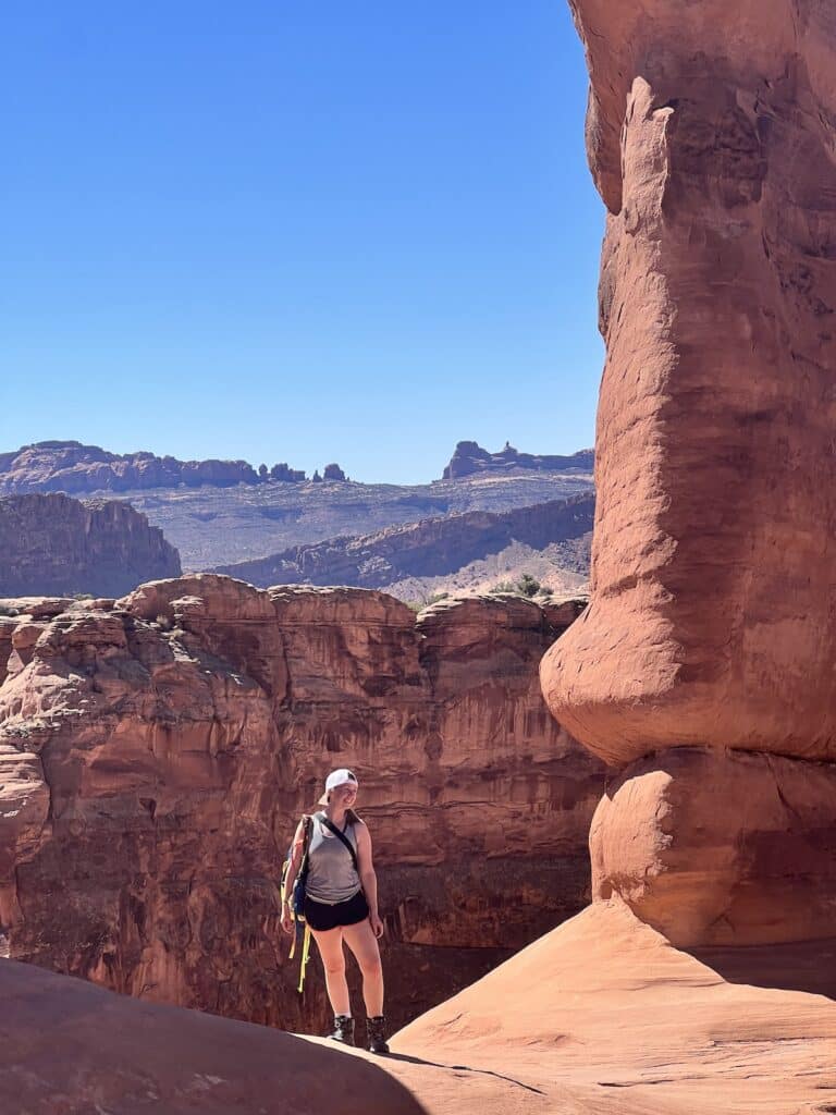 alex at delicate arch