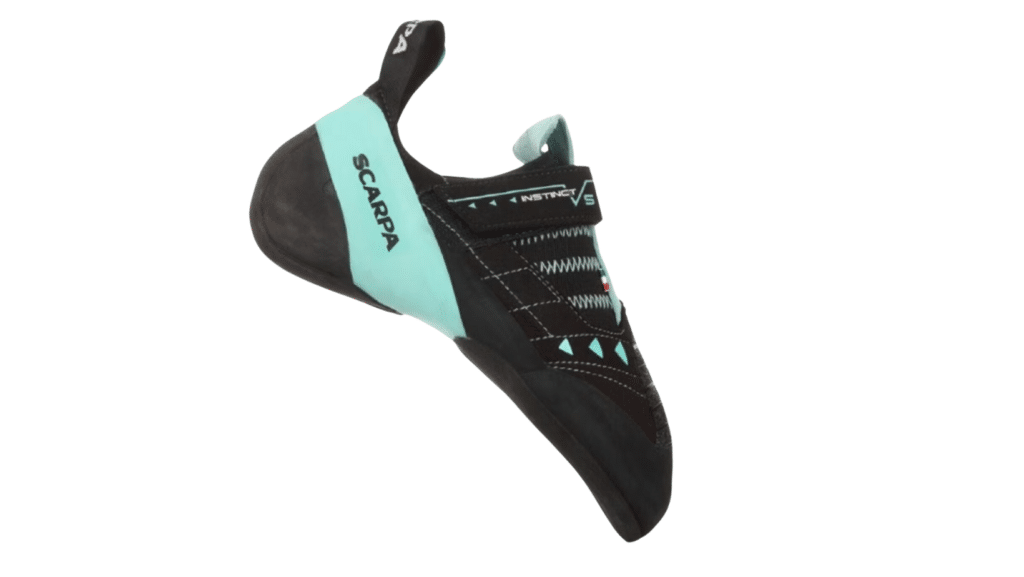 an example of an aggressive climbing shoe